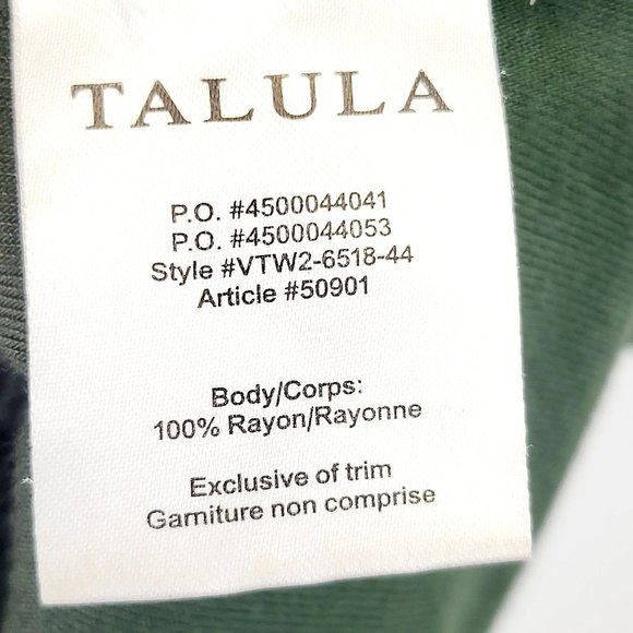 TALULA Jogger Trouser Pants MEDIUM Womens Drawstring Loose Relaxed Mid Rise Boho - Picture 11 of 13